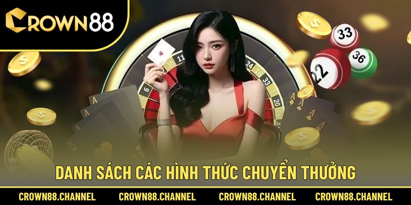 Bật mí các cách chuyển thưởng thắng 