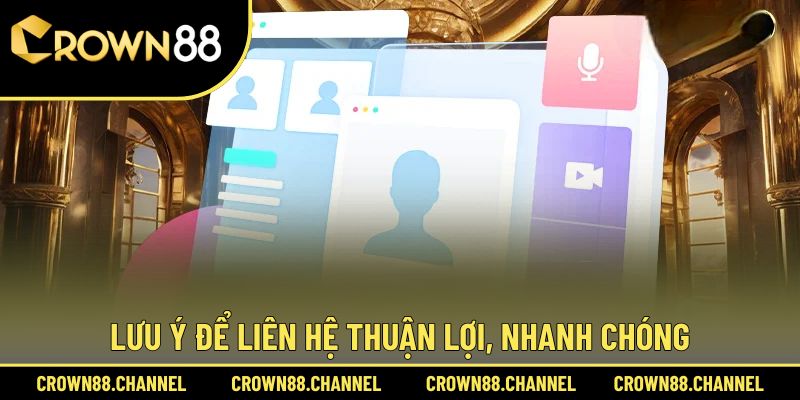 Điểm quan trọng phải nắm trong quá trình kết nối