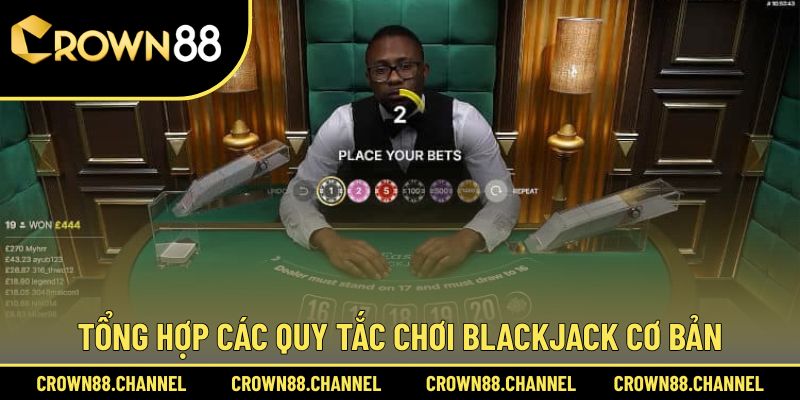 Hướng dẫn luật chơi Blackjack mới nhất