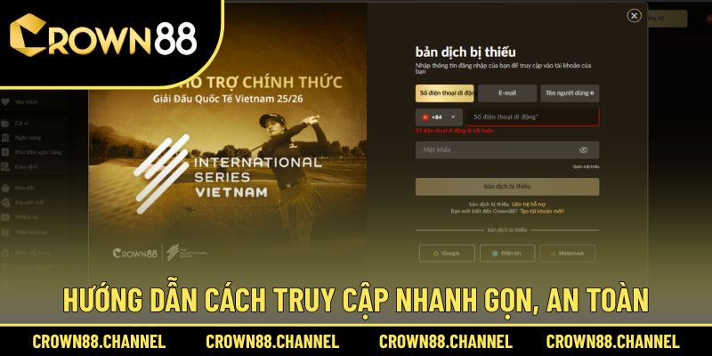 Quy trình tiếp hành vào hệ thống đơn giản