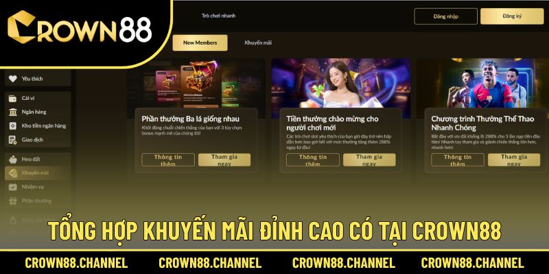 Danh sách các ưu đãi hot nhất có tại sân chơi